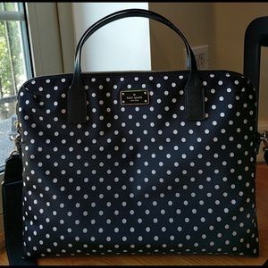 KATE SPADE Blake Ave Daveney Polka Dot Laptop Bag